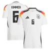 Maglia ufficiale Germania Kimmich 6 Casa Euro 2024 per Uomo